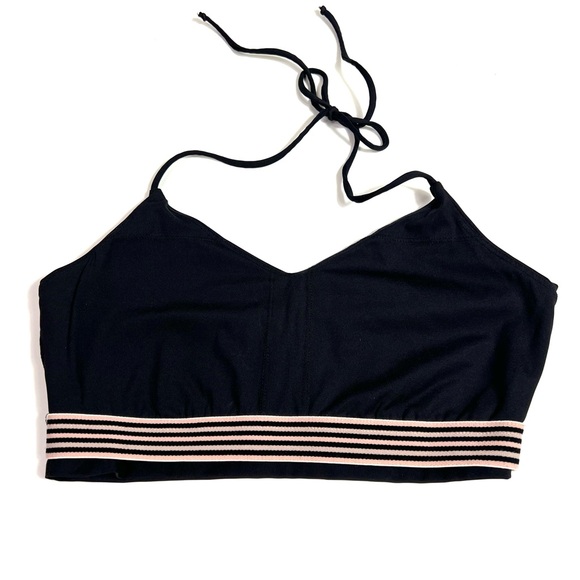 G. Label by Goop Halter Bra Top Black Size Small - Picture 6 of 9